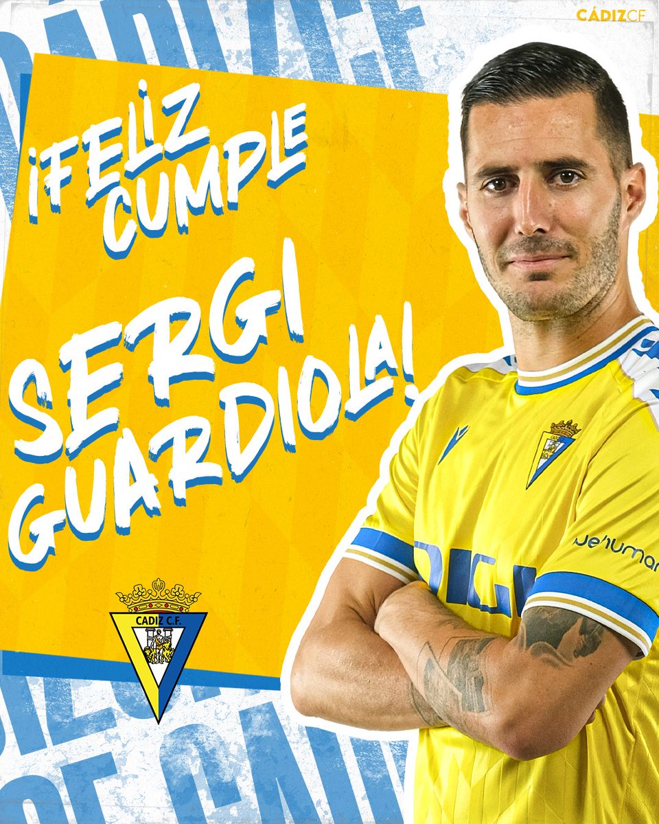 🎂 Today is the birthday of our player Sergi Guardiola! 👏 Happy birthday, Sergi!