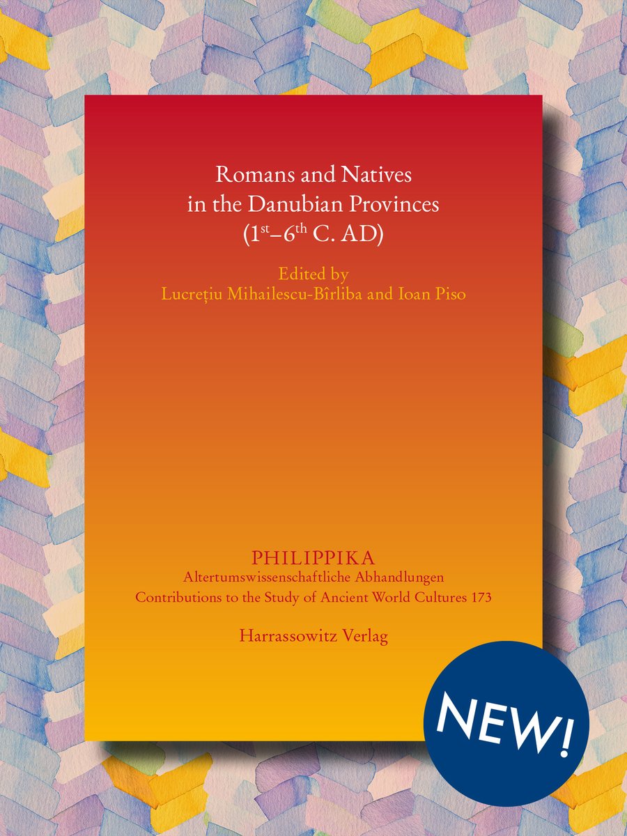 This volume with contributions from the 5th International Conference on the #Roman Danubian Provinces, which took place in #Romania, continues the #Philippika series. Among other things, new #archaeological finds are presented. #epigraphy #linguistics

harrassowitz-verlag.de/isbn_978344712…