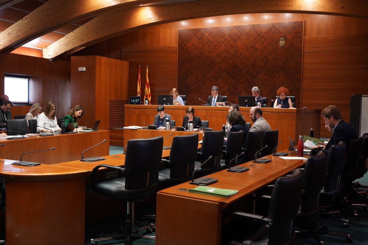 Comienzan las #ComparecenciasCiudadanas, donde intervienen representantes de @FundacionSIP y de la Plataforma Aragonesa Independiente en Defensa de la Agricultura Sostenible para exponer su situación.

🔴📽️bit.ly/cortesdirecto