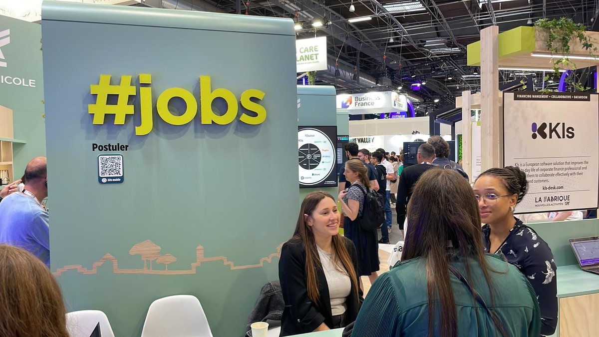 On discute?💬
Nos recruteurs #IT étaient au @VivaTech avec le @Credit_Agricole pour échanger sur vos parcours et objectifs pro'🎯 Alternances, CDI... Merci à tous et à toutes d'être passés nous voir !🚀