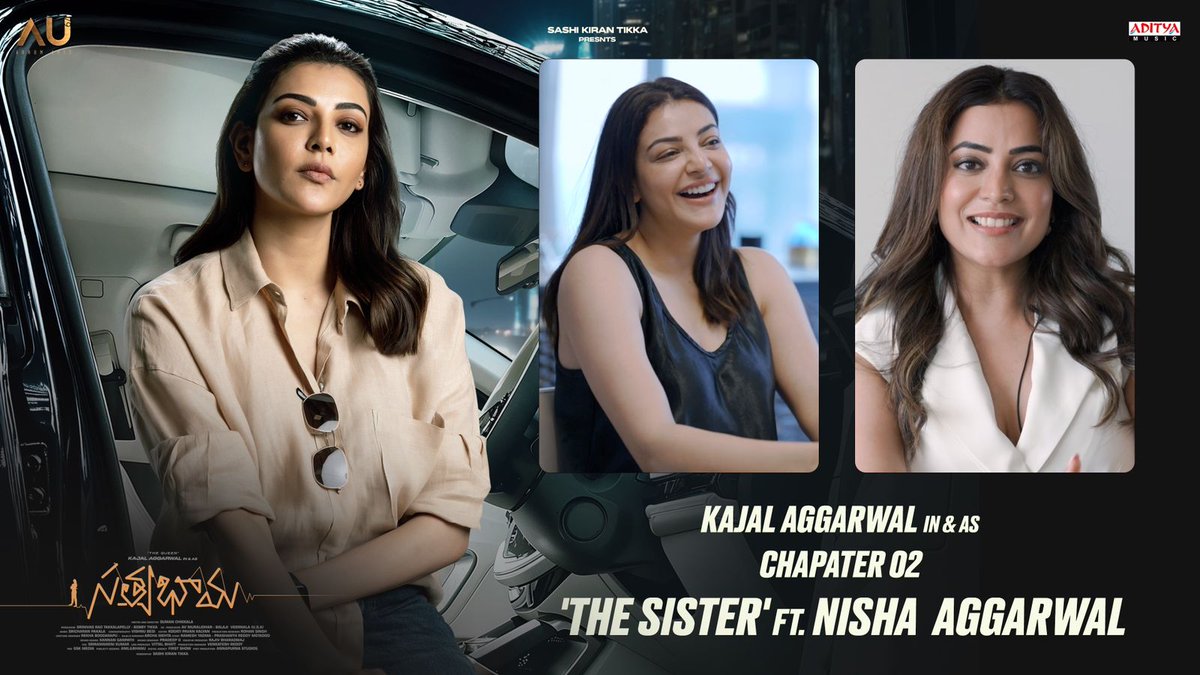 '𝐐𝐮𝐞𝐞𝐧 𝐨𝐟 𝐌𝐚𝐬𝐬𝐞𝐬' @MSKajalAggarwal In & As Chapter 2: The sister | Ft. #NishaAggarwal Checkout Chapter-2 now! ▶️ youtu.be/3izw5sJVsMg #Satyabhama Grand release worldwide on June 7th