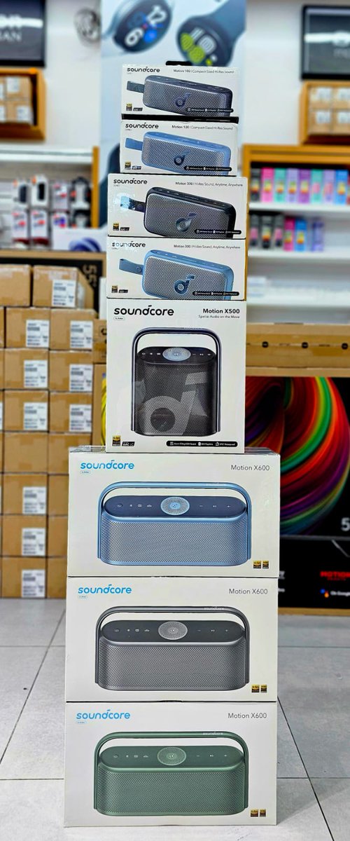 @brfootball @AmberRayz Today's Pick🛒
Soundcore Motion 300 🏷Ugx 320k
🎁Wireless Hi-Res Portable Speaker with BassUp, Bluetooth with SmartTune Technology, 30W Stereo Sound, 13H Playback, and IPX7 Waterproof, for Backyard, Camping, and Hiking
Shop now @Cartmoja1 
Call ☎️ 0759205339
We deliver📦