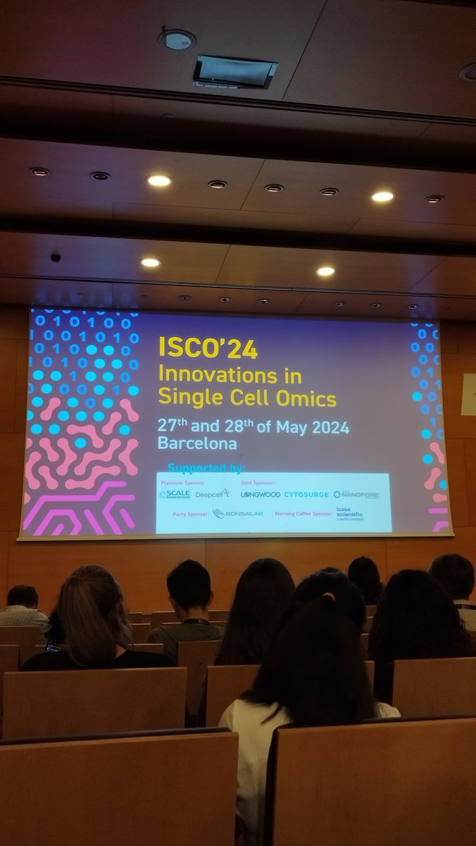It was great to attend to #ISCO2024 and meet the single-cell community from Barcelona, Berlin and more. Two days of vibrating science with sc technologies intersecting a diverse topics, from comp biology to development, immunology &amp; cancer
Great representation of the <a href="/mele_lab/">Melé Lab</a> !