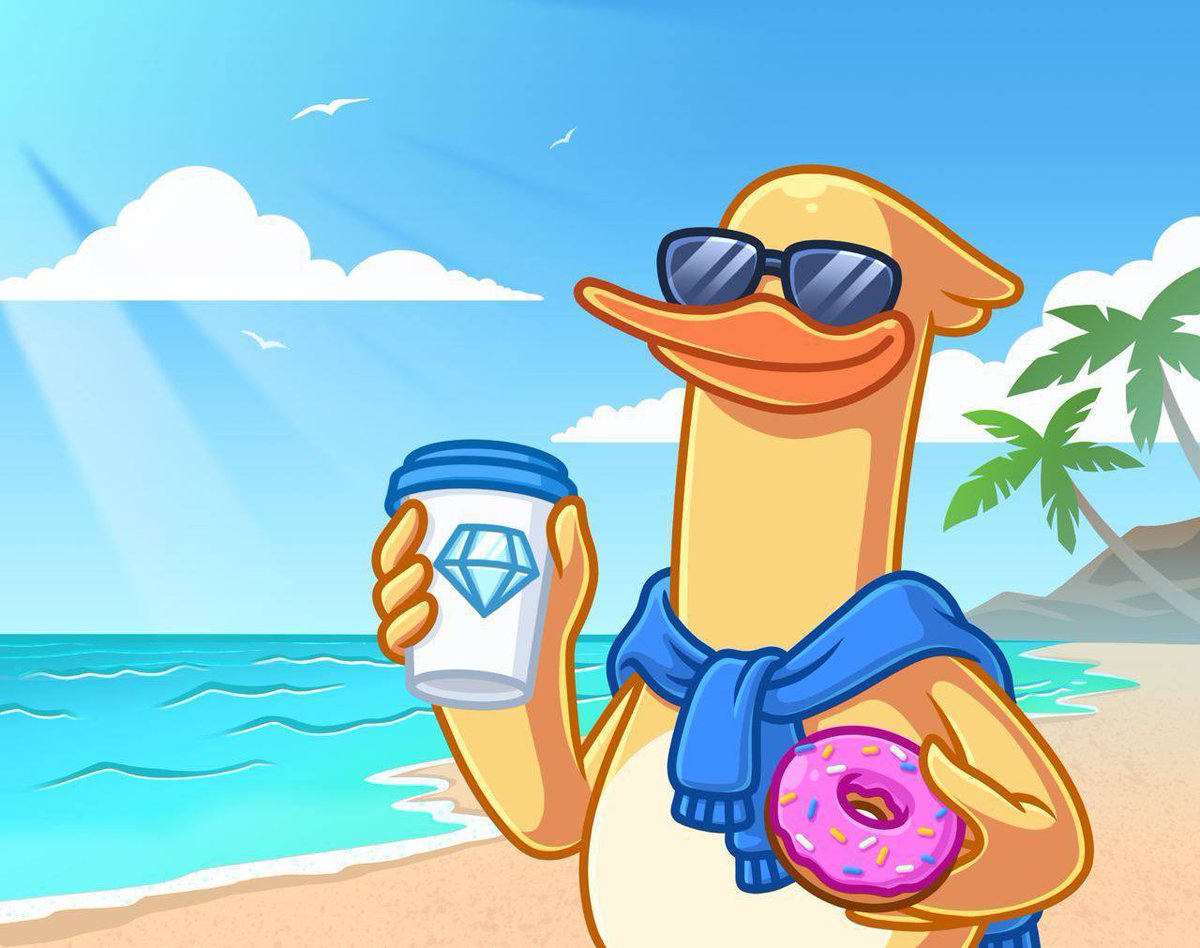 <a href="/ton_blockchain/">TON 💎</a> GM 💎

Suns out, ducks out 🦆 ⛅️ 🌊