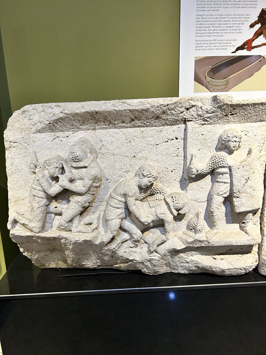 #ReliefWednesday #Archaeology #romanarchaeology Gladiator reliefs from Kibyra in #Turkey