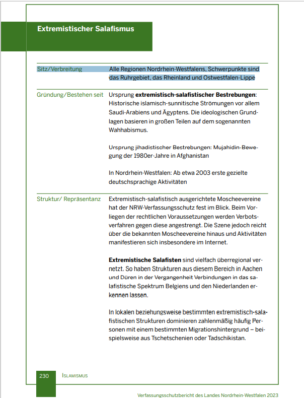 luk_bre's tweet image. Der Landrat des Kreises #MindenLübbecke, @AliDogan1982, kritisiert meine Berichterstattung zu #Salafismus in #OWL. Er schreibt von "Pauschalisierung" und "populistischer Schlagzeile". Komisch: Die Schlagzeile steht so eins zu eins im #Verfassungsschutz-Bericht 2023.