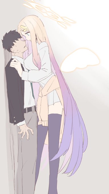 うちのデカ女枠の天使ちゃんです 