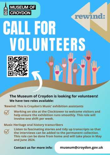 Always wanted to get #gallery or #museum experience?
 Let's #diversify the sector! #BLM 16 or over (no upper age limit) Accessible #Croydon town centre weekly 4 hrs
RT @ecco_uk @yourcroydon @CroydonArtsNet @CroydonNbrhoods @MuseumOfCroydon @culturecroydon @bmeforum @DisabilityCR0