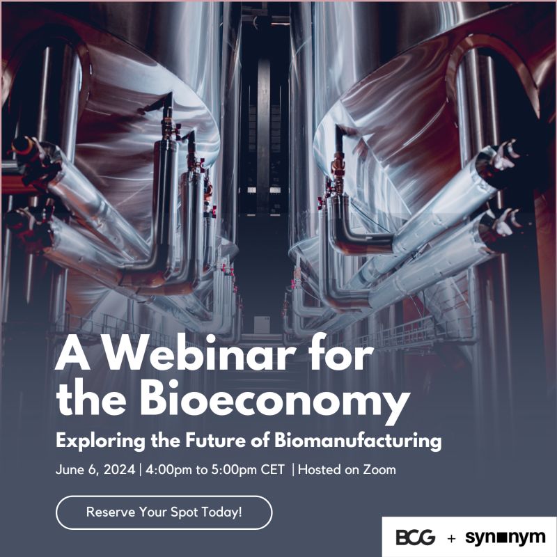 I'm looking forward to moderating this discussion on the future of #biomanufacturing on June 6 with U.S. Congressman @RepAuchincloss (D, MA-04), Jean-Francois Bobier of Boston Consulting Group (@BCG), @skibrentan of @SynonymBio, and Maarit Nyman of the @EU_Commission. I hope you