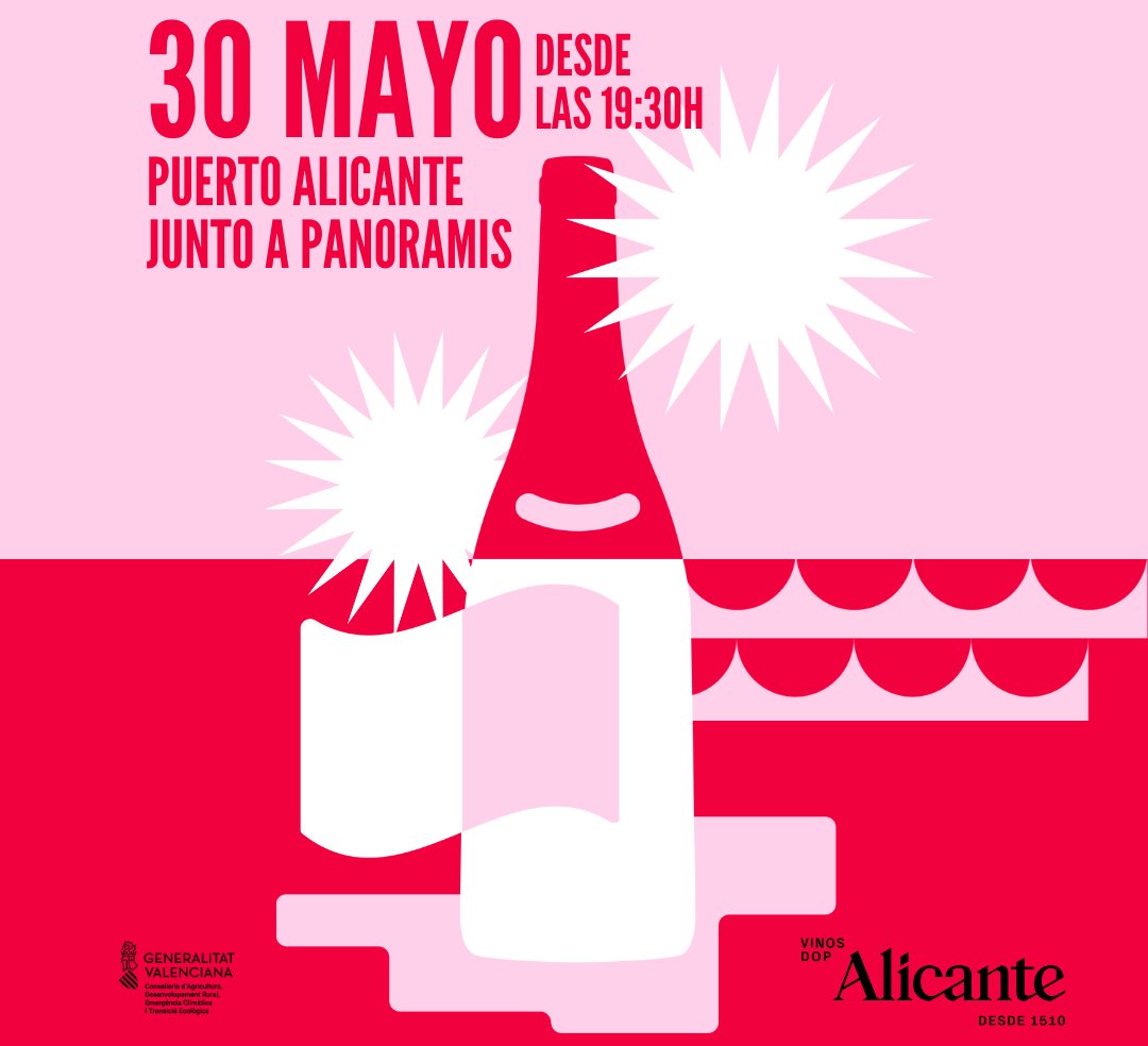 #Winecanting, la fiesta de @Vinos_ALICANTE, se celebra mañana con 29 bodegas participando en este #evento que ofrece un gran catálogo de #vinos de distintas variedades 🍷 📍 Puerto de Alicante 🛒 vinosalicantedop.org/winecanting-20…