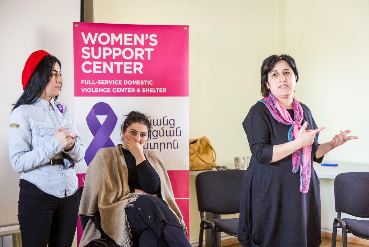 Did you know❓
The Women's Support Center, works to support 1,080 women and girl survivors of interpersonal violence and internally displaced women and girls in Armenia, in an effort to end the cycle of abuse in the COVID-19 and post-conflict context.

➡️bit.ly/48Fo95L