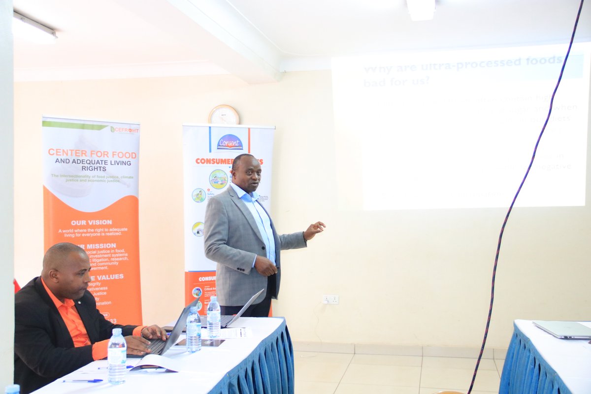 Uganda Nutrition CSO Coalition - (UNCC) comprising #CEFROHT, @SEATINIUGANDA , @FianUganda, and @ConsentUganda  is holding a one-day media personnel capacity building on the Nutrient Profiling Model and Front of Pack Warning Labelling. @MinofHealthUG @KCCAUG @WHO 
#Adquateliving