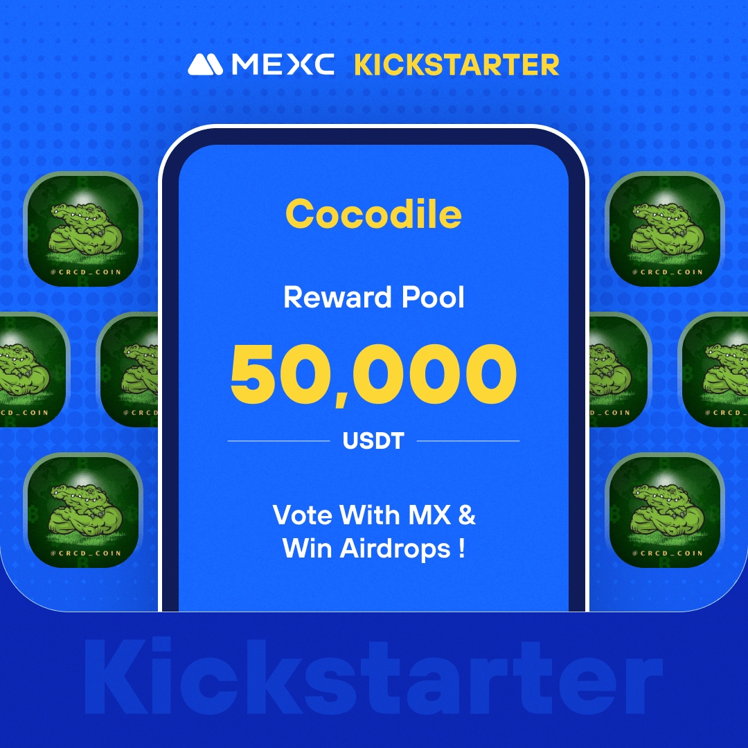 .@CRCD_coin: we are not just creating a cryptocurrency; we are pioneering a movement, is here at #MEXCKickstarter 🚀 🗳Vote with $MX to share massive airdrops 📈 $CRCD/USDT Trading: 2024-05-30 10:30 (UTC) Details: mexc.com/support/articl…