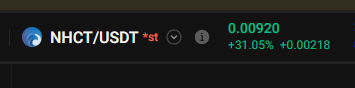 told ya $nhct