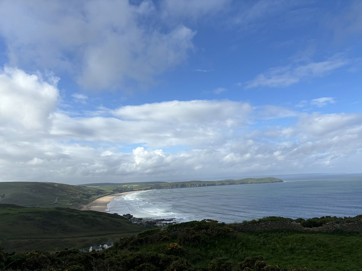 Morte bay, Woolacombe. 
Good morning!