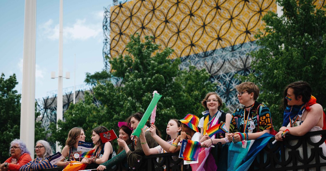 We're feeling the PRIDE 🌈 Every year, Birmingham hosts a spectacular celebration which fills the city streets with colour, community and inclusivity 🧡 #BirminghamPride2024