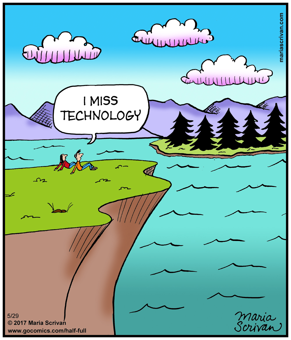 Read and subscribe: gocomics.com/half-full

#comics #digitalart #joke #funny #humor
