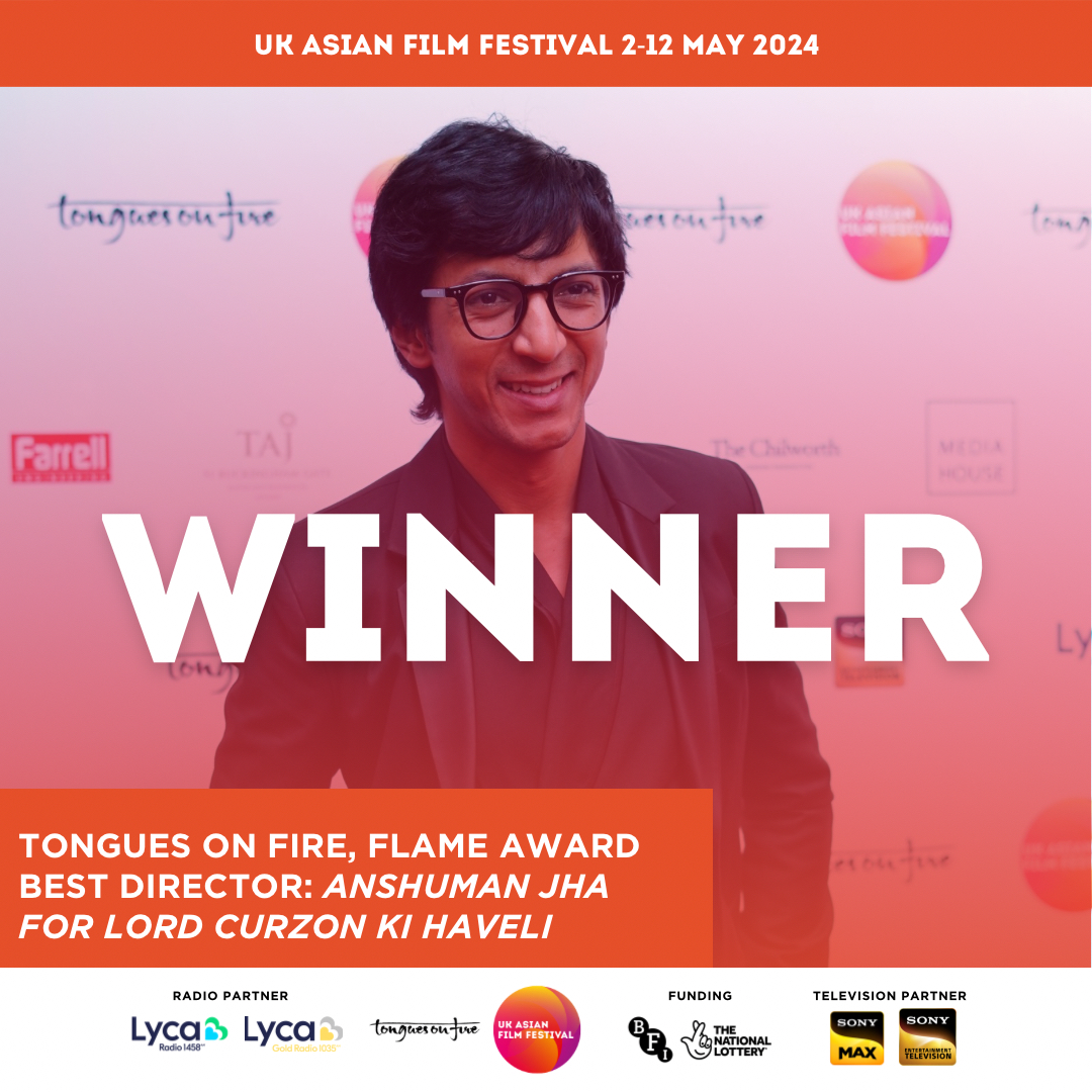 The award gala ceremony was an amazing evening with some incredible winners…

Congratulations to Anshuman Jha for Lord Curzon Ki Haveli for winning the Tongues on Fire, Flame Award for Best Director.

On behalf of the team at UKAFF, well done on your incredible achievement.