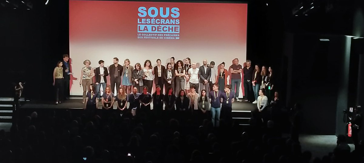 #Souslesécransladèche | Les ministres du Travail et de la Culture répondent aux travailleurs précaires des Festivals de cinéma, @SousLesEcrans, après leur mobilisation à Cannes. 👉 boxofficepro.fr/les-travailleu…