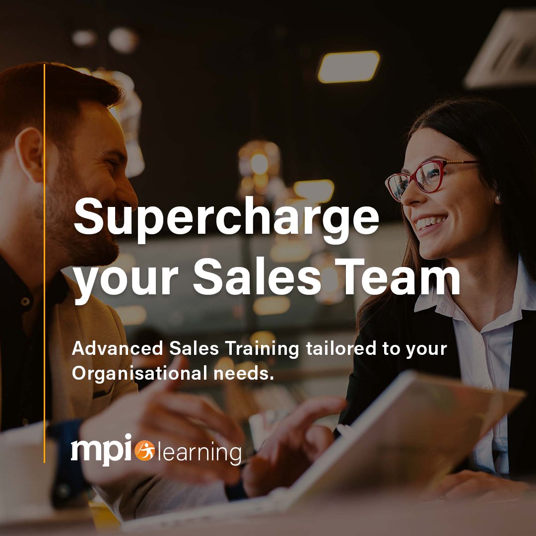 Supercharge your sales with MPI Learning's Advanced Sales Training! Tailored to your needs, this sharpens communication, negotiation, and customer relationship skills for stellar sales results. Learn more: bit.ly/3y9pumh #SalesTraining #BusinessGrowth #SalesExcellence