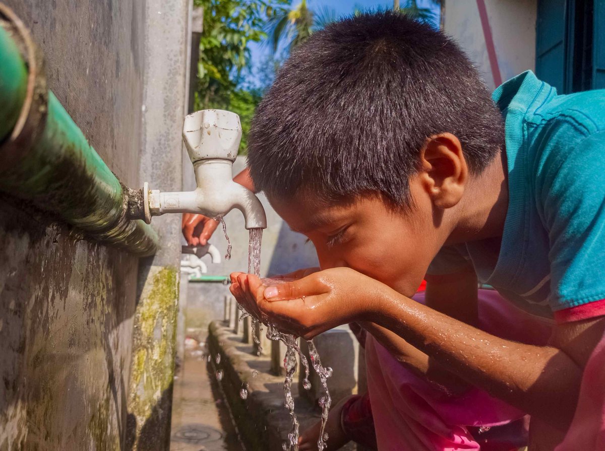Increasing investment in water and sanitation is crucial in #SouthAsia, where millions lack access to clean water, sanitation and basic hygiene. Water is the foundation of health, productivity, livelihoods and sustainable growth: wrld.bg/PhmZ50RZlqr