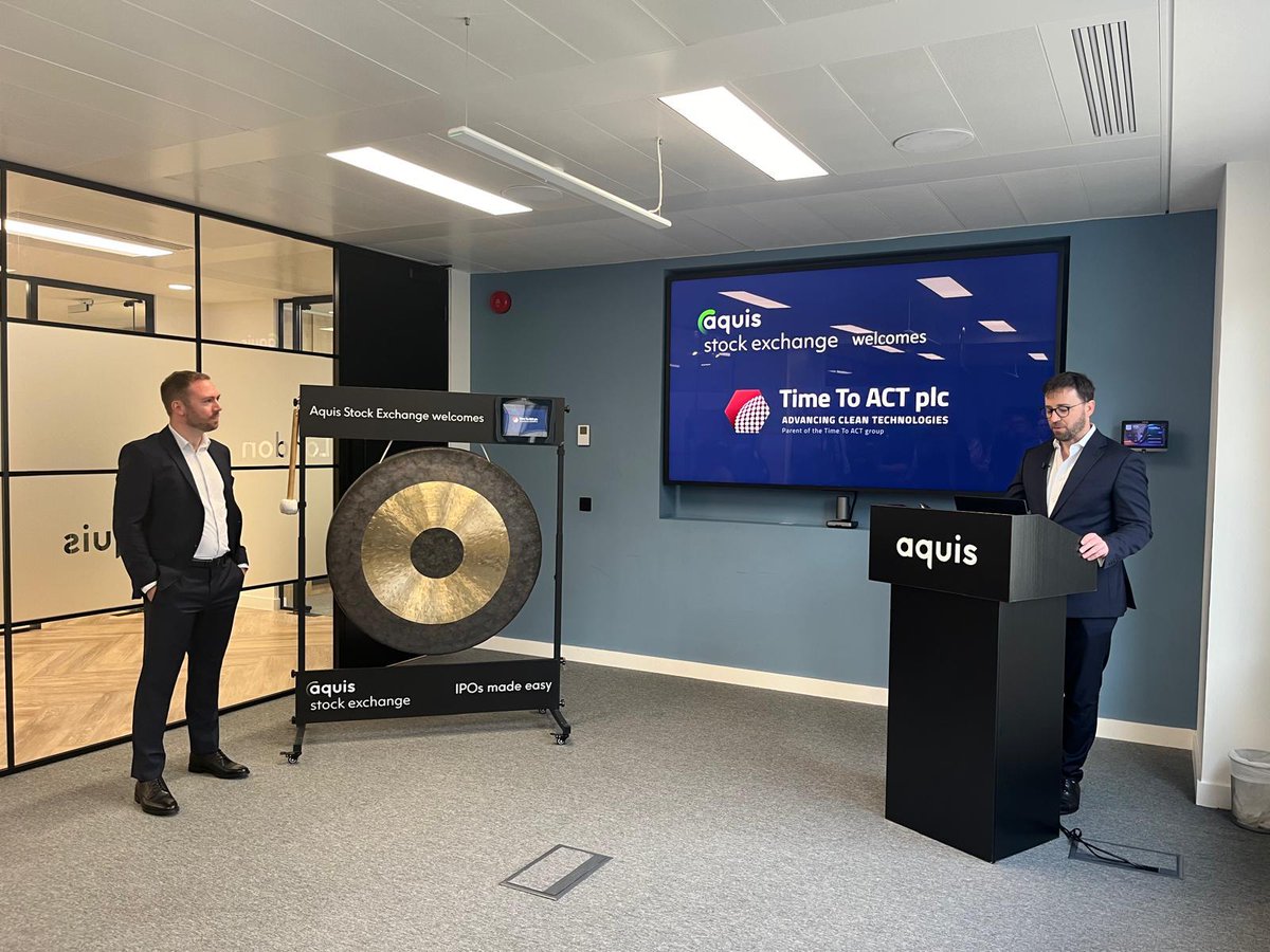 I'm thrilled to be part of the PR team for <a href="/TimeToACTplc/">Time To ACT</a> IPO on Aquis! 🚀 Time To ACT plc is driving innovation in the renewable energy supply chain, supporting the global transition to Net Zero with cutting-edge clean technologies. 🌍⚡ #TTA #CleanEnergy <a href="/StBridesP/">St Brides Partners</a> <a href="/AquisStockEx/">Aquis Stock Exchange</a>