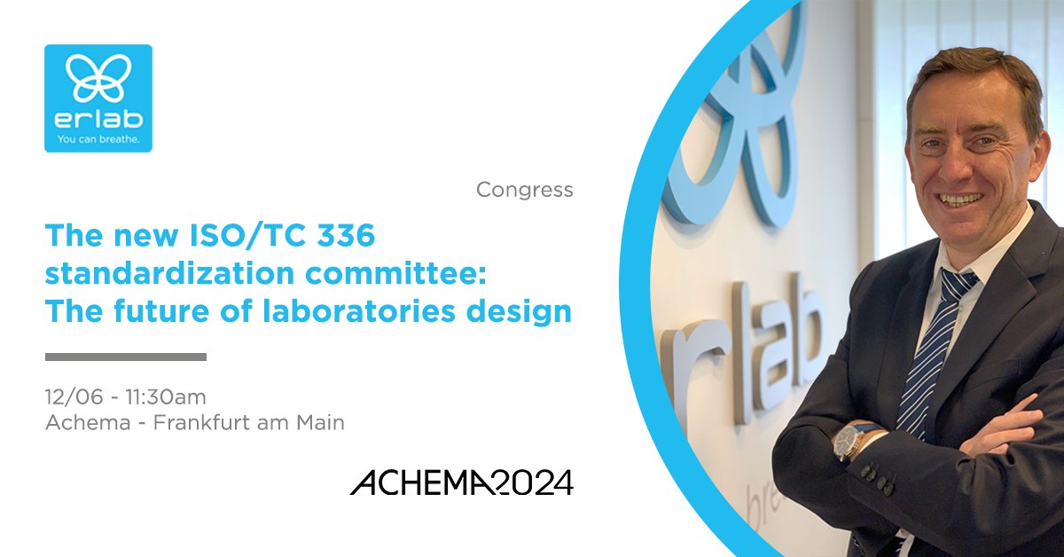 Erlab (@erlabsafety) on Twitter photo Join the congress hosted by Cedric Herry, Deputy General Director at Erlab, on Wednesday 12th of June at <a href="/ACHEMAworldwide/">ACHEMA worldwide</a> to learn more about the future of laboratories design !
#Achema24 #tradefair #laboratory #innovation #erlab #biosafety #safety #labdesign Join the congress hosted by Cedric Herry, Deputy General Director at Erlab, on Wednesday 12th of June at <a href="/ACHEMAworldwide/">ACHEMA worldwide</a> to learn more about the future of laboratories design !
#Achema24 #tradefair #laboratory #innovation #erlab #biosafety #safety #labdesign