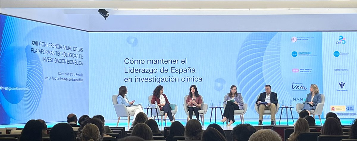 En #InvestigaciónBiomédica24 @Martapuyol - #AECC @ContraCancerEs “Los hospitales que apuestan por la investigación y los ensayos clínicos son los mejores posicionados para ofrecer una medicina. de futuro, mejor, a sus pacientes”

@VHIR_ @VHIO @vallhebron @Farmaindustria