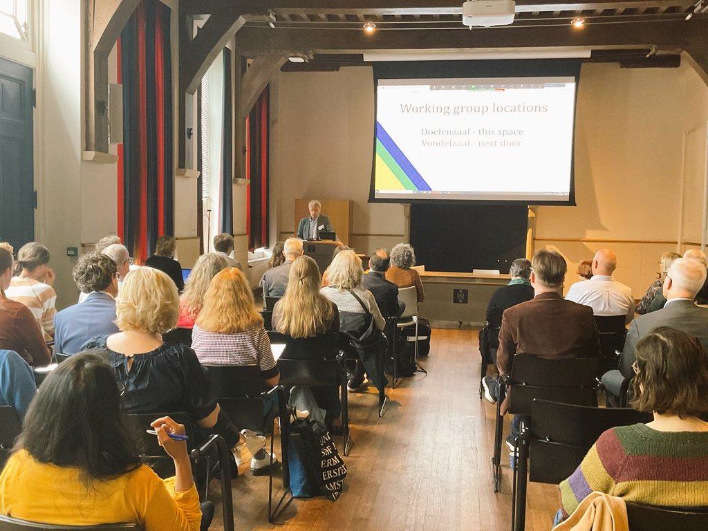 The 2024 Research Symposium titled "Inclusive &amp; Sustainable Information Management through #RecordkeepingInformatics" is happening now at the <a href="/UvA_Amsterdam/">UvA Amsterdam</a>!  Amsterdam - May 29-30.
 #Recordkeeping2024 #InfoManagement