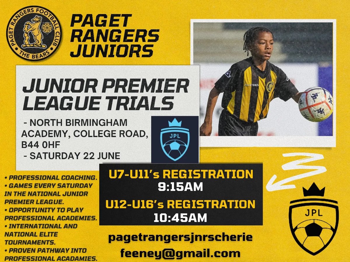 docs.google.com/forms/d/e/1FAI…
Follow link above to come join the Bears for season 2024/25
