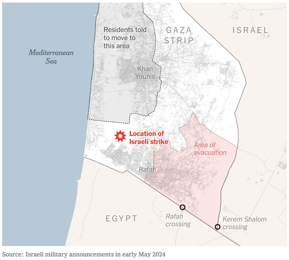 Christiaan Triebert (@trbrtc) on Twitter photo The camp where the GBU-39 bombs were dropped on was not included in Israel’s evacuation orders in early May, and some Palestinians sheltering in the camp told <a href="/nytimes/">The New York Times</a> that they had believed it was a safe zone. See <a href="/LaurenLeatherby/">Lauren Leatherby</a> reporting: nytimes.com/live/2024/05/2… The camp where the GBU-39 bombs were dropped on was not included in Israel’s evacuation orders in early May, and some Palestinians sheltering in the camp told <a href="/nytimes/">The New York Times</a> that they had believed it was a safe zone. See <a href="/LaurenLeatherby/">Lauren Leatherby</a> reporting: nytimes.com/live/2024/05/2…