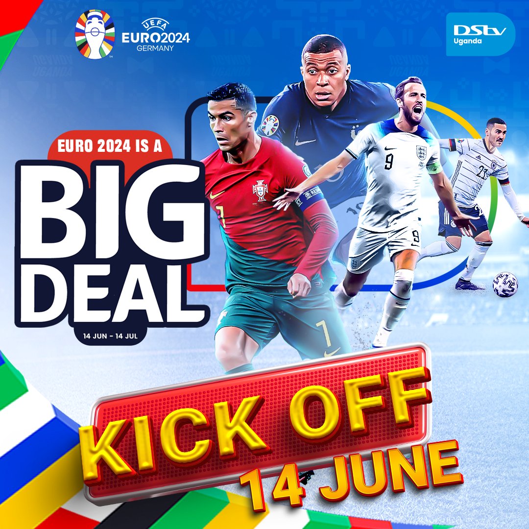 Hi Mugume, Yes. The #EURO2024 is a BIG DEAL, and we got you covered on DStv. 💪 All you have to do is get connected to the DStv Access package which goes for only UGX 45,000 to catch ALL THE GAMES.⚽🏟️ #KatiGunyume