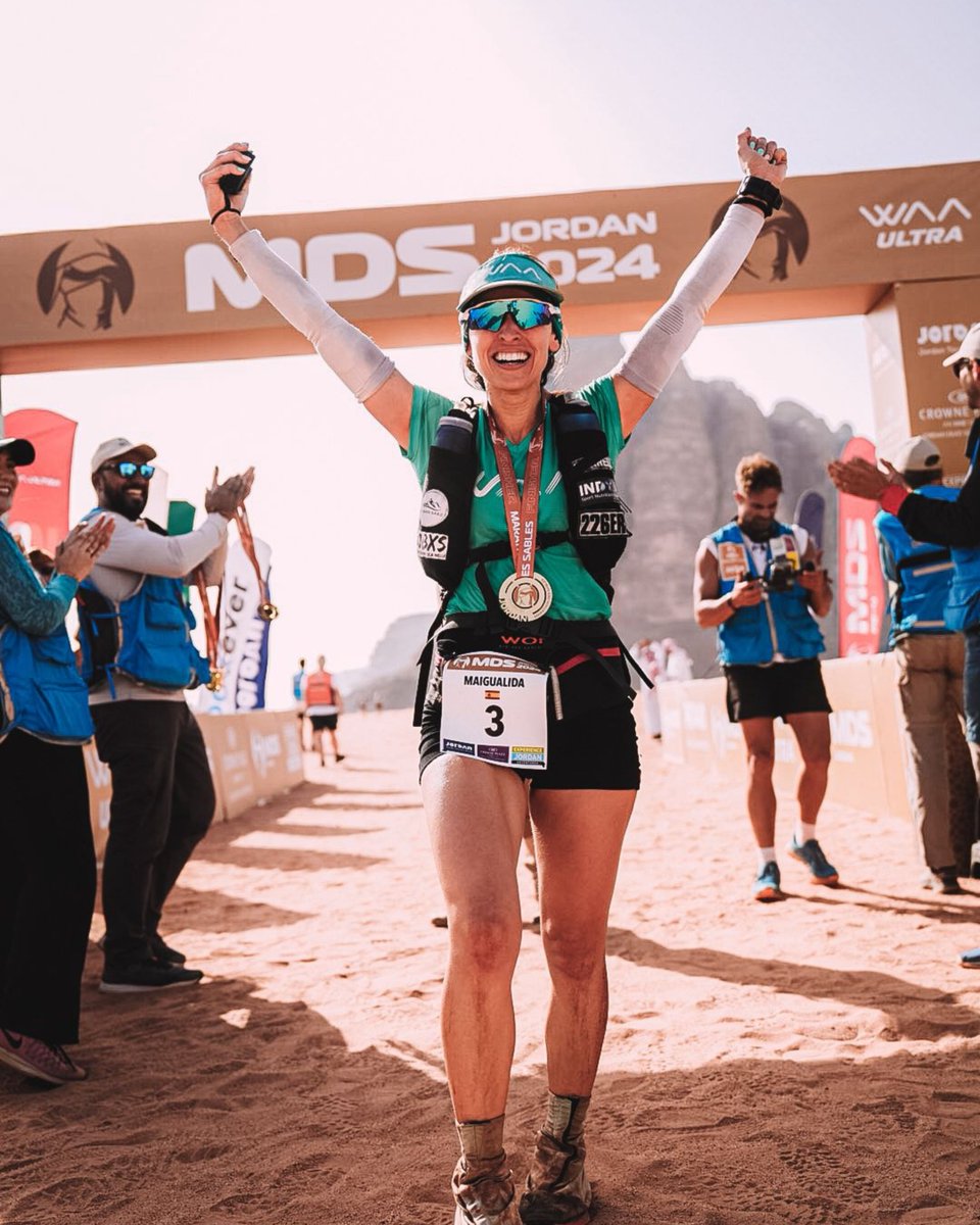 ARRIVAL STAGE 3 🏅 After 26.7km, Salameh Alaqra wins the MDS Jordan and Maigua Ojeda takes the victory on the women’s race. Congratulations to all the participants! 👏 🇯🇴 MDS Jordan - 3rd edition 📆 May 24 to 31, 2024 Follow the MDS Jordan live 👉 halfmarathondessables.com/jordan-may-202…