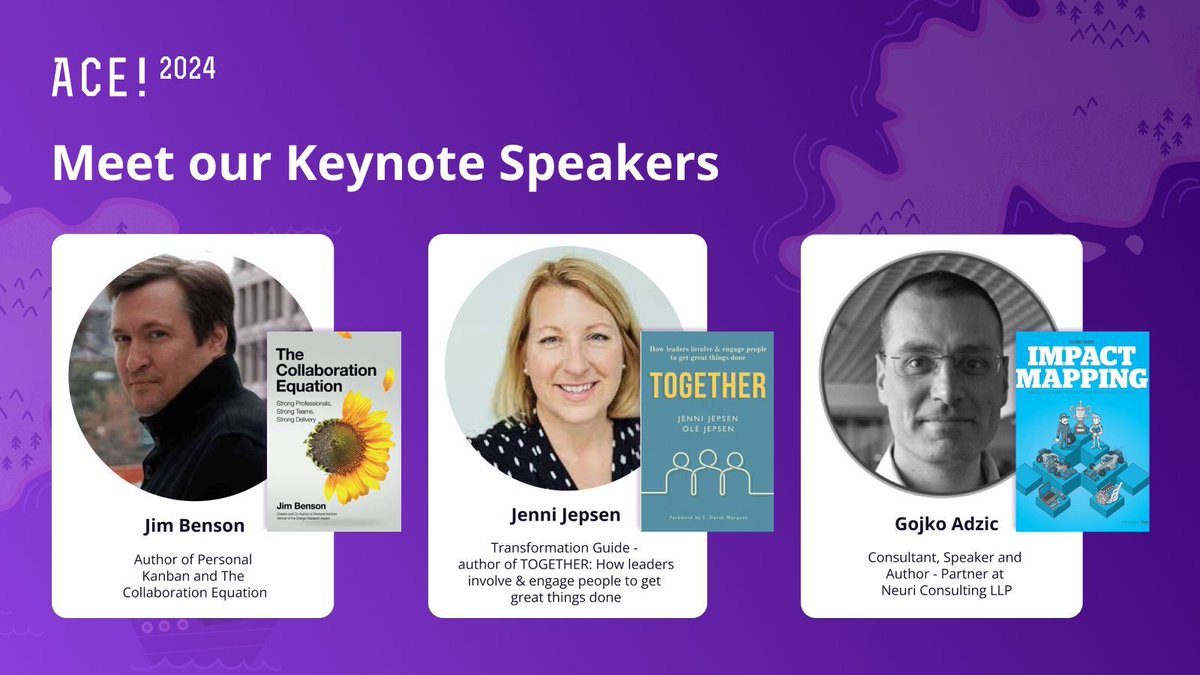 🚀 We're excited about the ACE! Conference in Krakow on 13-14 June! Join 28 speakers, including Gojko Adzic, Jenni Jepsen, and Jim Benson, as they share insights on software complexity, leadership, and visual management. Secure your tickets now! 🎟️ aceconf.com