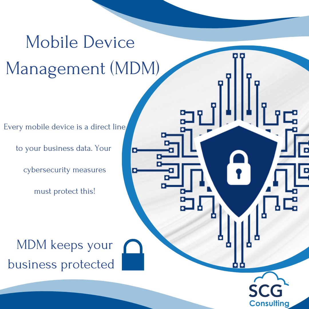 Mobiles are a direct line to your sensitive business data. MDM offers security for all your mobile devices controlled through a single portal. Allowing you to monitor, manage and secure employees’ mobile devices🔒 . Get in touch with on 0345 620 0222 to find out more today.