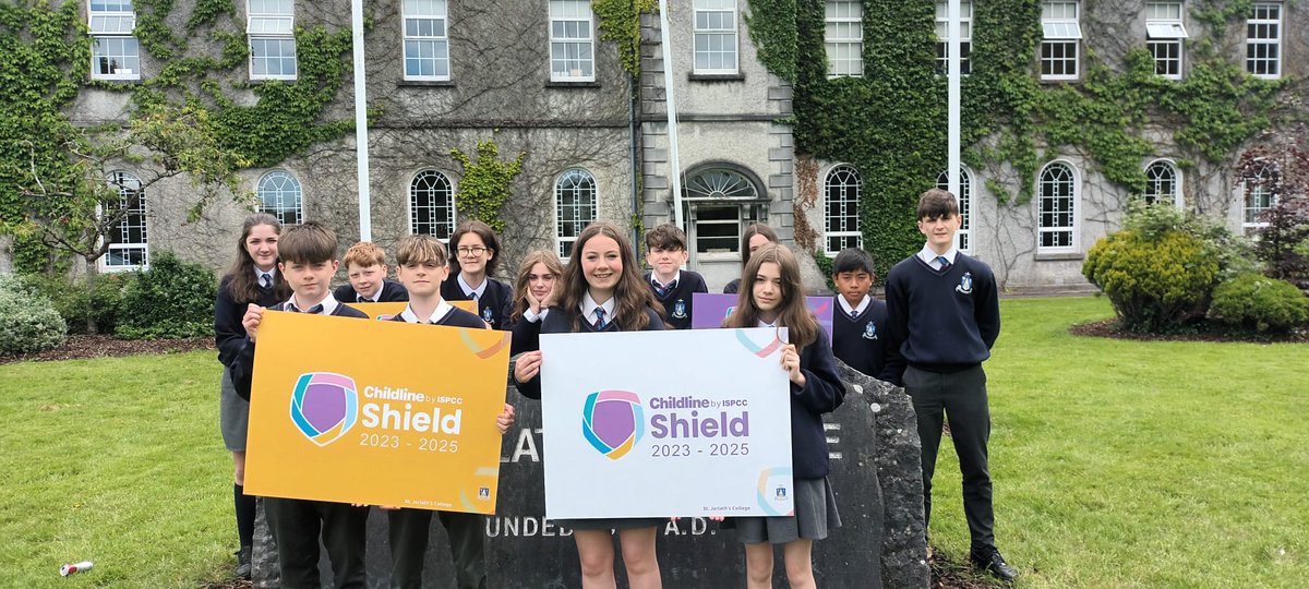 We were delighted to be awarded Shield status from the ISPCC earlier this term. The Shield programme aims to support organisations in their efforts to proactively manage bullying and protect children and young people from bullying through intervention and prevention strategies.