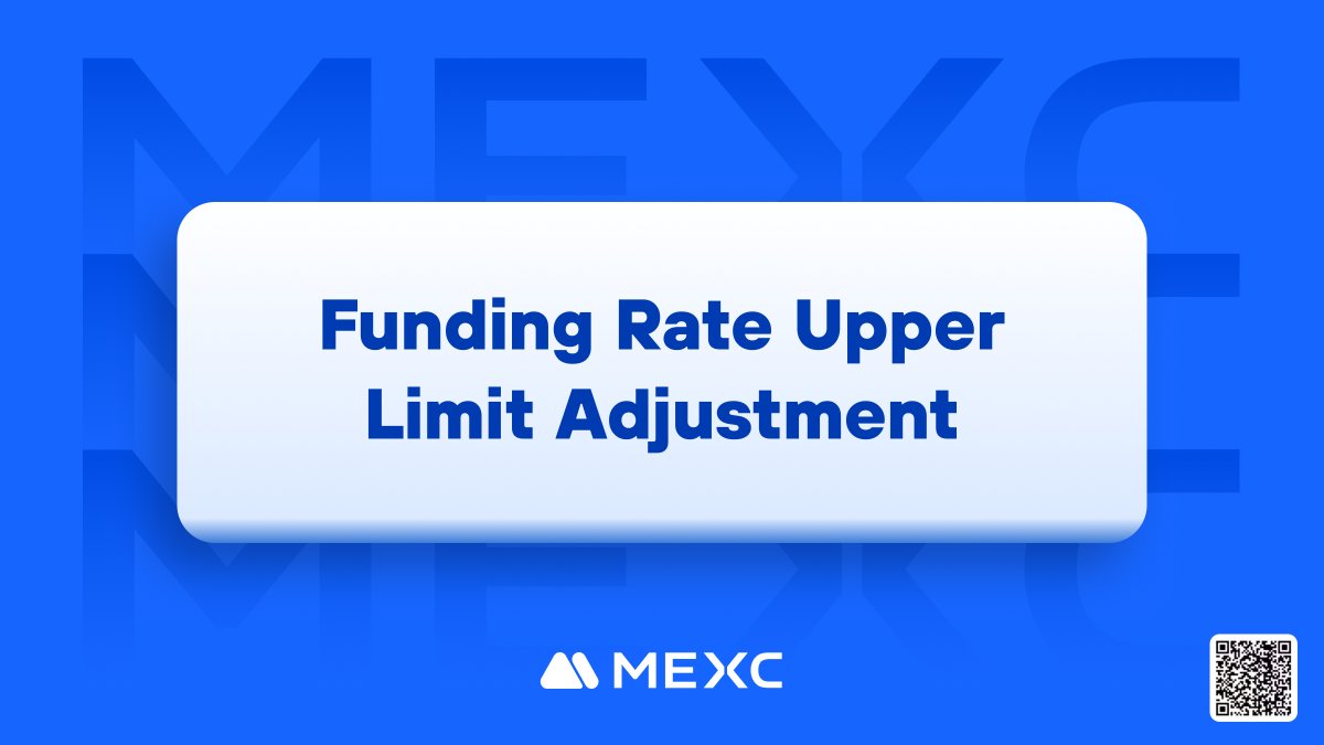 MEXC Has Adjusted the Funding Rate Limit of CTK USDT-M Futures (May 29) 🔗Details:mexc.com/support/articl…