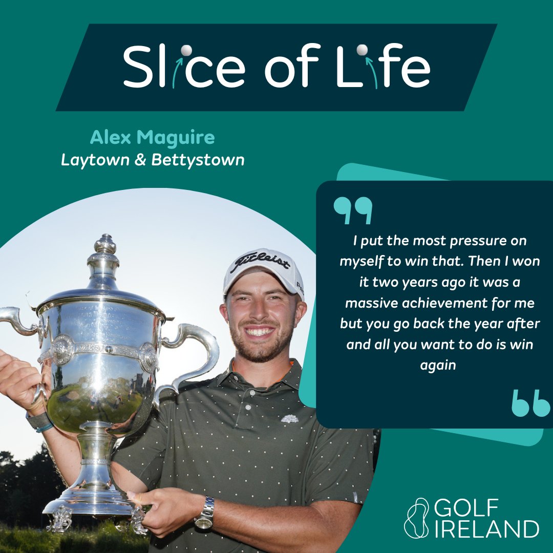 In the latest #SliceofLife we chatted to @Alexmaguire13  about his back-to-back wins at the East of Ireland and life in the professional ranks.

Read about it 👉 golfireland.ie/news-detail?ne…