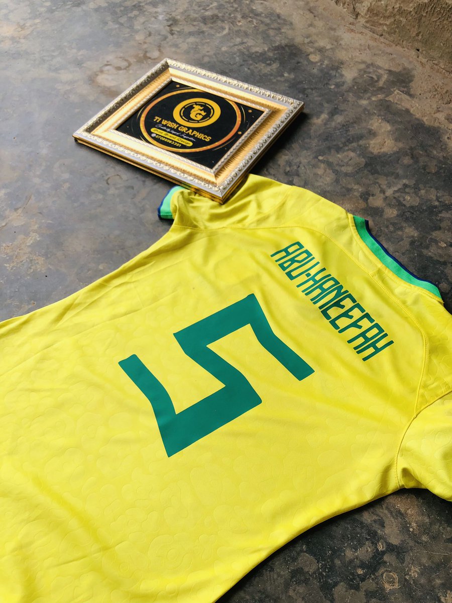 Blwtwsh1's tweet photo. 🟡 BRAZIL 🇧🇷 JERSEY AND CUSTOMIZE
Get your other National Teams jerseys here also!!!
WhatsApp: https://t.co/bUynoXNV8w
☎️; 07025810860
#tiwish #Tiwishgraphics #brazil #jersey #jersey4sale #national #print https://t.co/vk41GezWEg