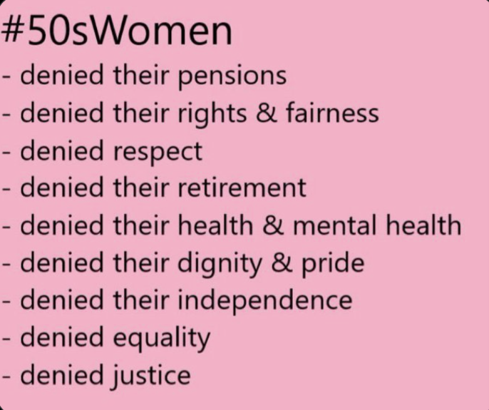 Kerinleigh_'s tweet image. #50sWoman  denied their rights, respect, their pension, and retirement!  You've annihilated #StatePension 
And then you want to look into our bank accounts!