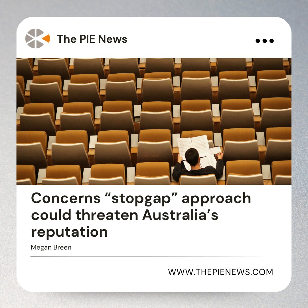 Read up on our top story 'Concerns “stopgap” approach could threaten #Australia’s reputation” 👉🏼 hubs.li/Q02yMN0l0

Thank you @ICEFglobal for sponsoring The PIE News this month! 🙌

Learn more about what they do hubs.li/Q02yMNdd0

#intled