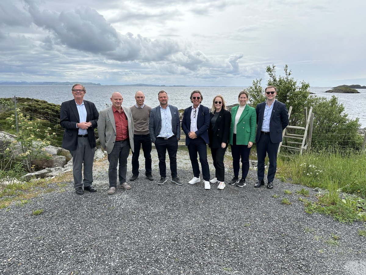 SeaTwirl’s CEO Johan Sandberg is on his way to Floating Wind Days in Haugesund, Norway. Yesterday he was travelling together with a Swedish offshore wind delegation, Business Sweden, and the Embassy in Oslo, which included a stop at Bokn, were the S2x is planned to be installed.