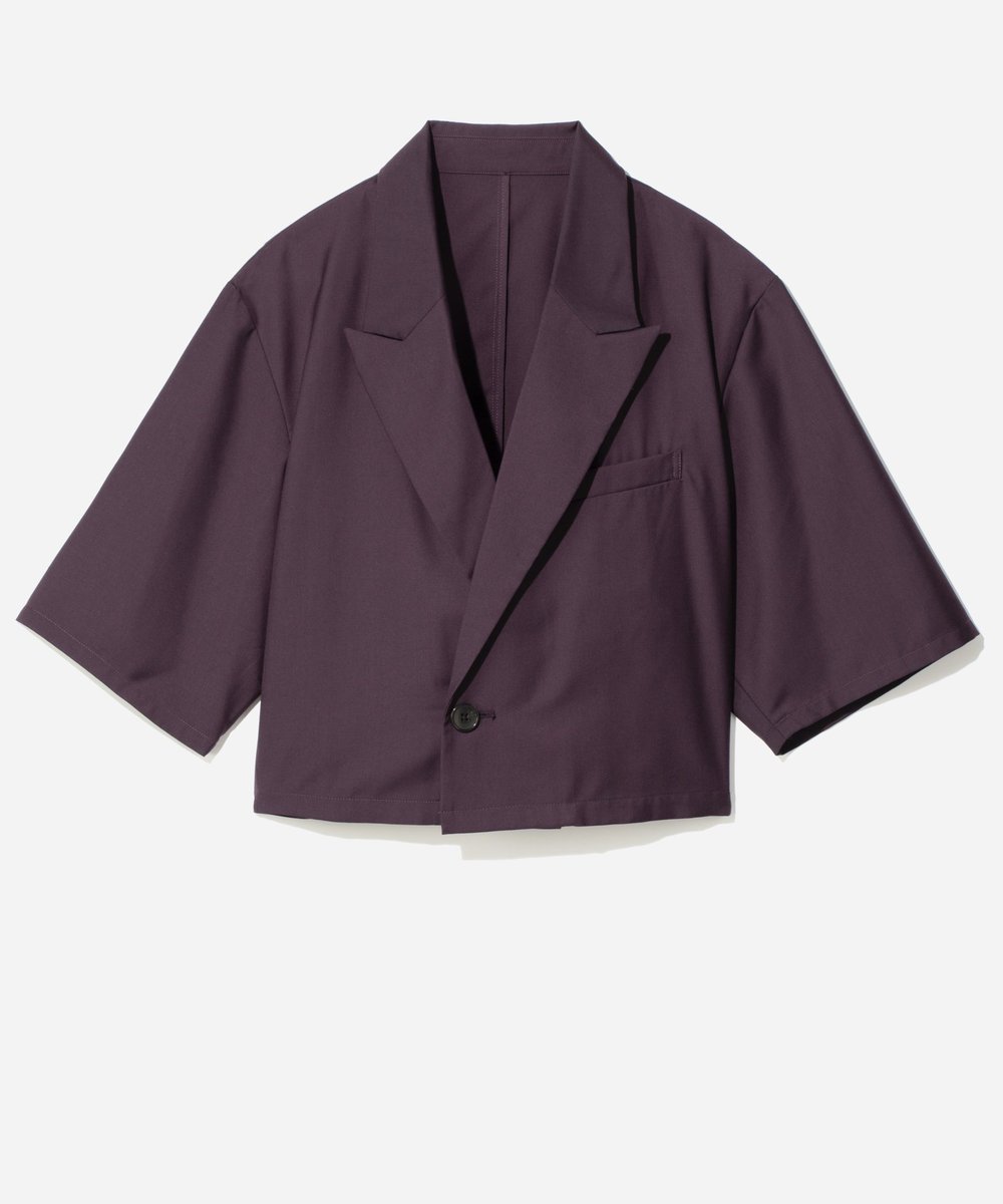 大胆なショート丈がトレンド感抜群なダブルジャケットが登場！ #HARE