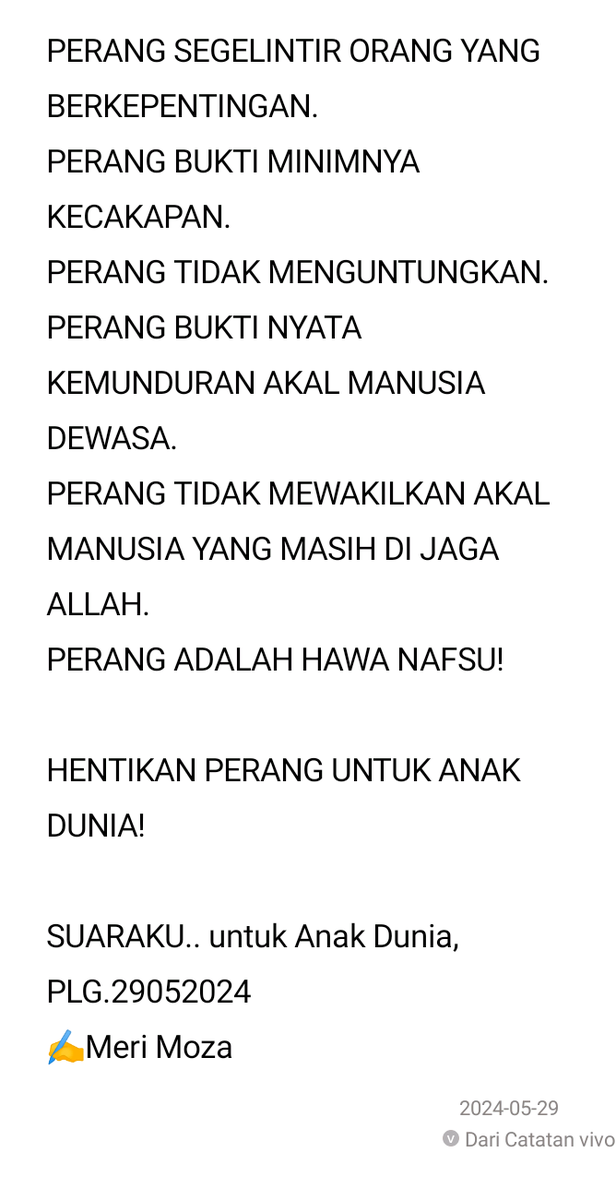 merimoza's tweet photo. #stopgénocideInPalestine 
#untukanakdunia https://t.co/eygpQV3mTp