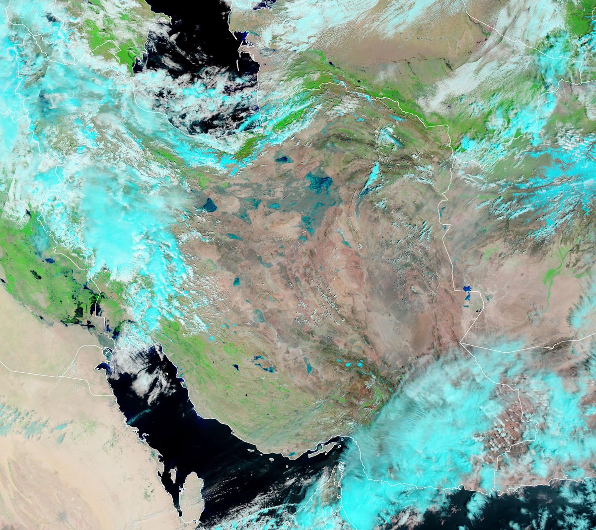 ما یک «ایران» بیش‌تر نداریم.

عکس از @NASA