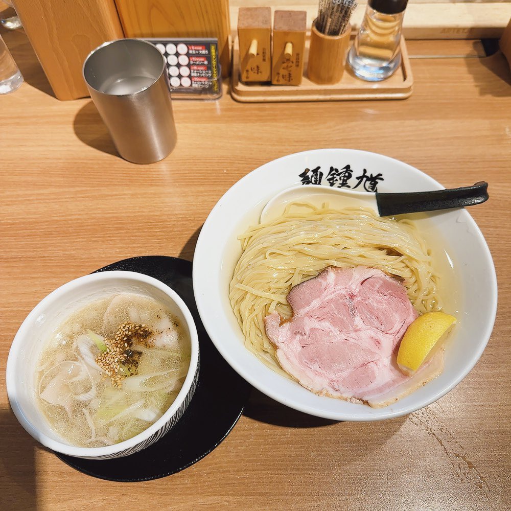 昼飯！ 久しぶりのレギュラーメニュー 北海道三大昆布水つけ麺@麺鍾馗