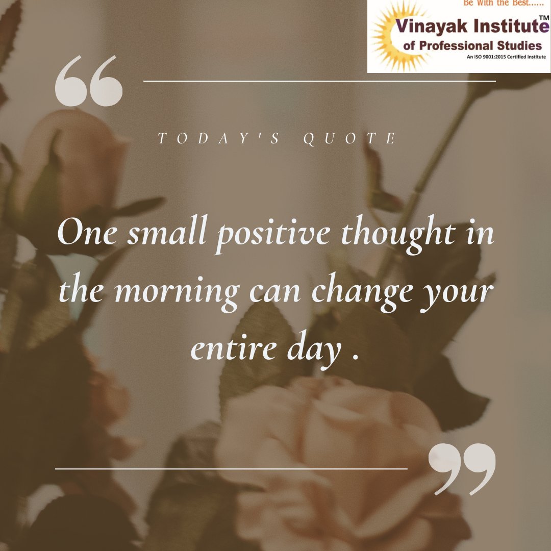 bans10779's tweet photo. Thought of the day🙂
#positivity
#vipstudies https://t.co/24zN1IDu5V