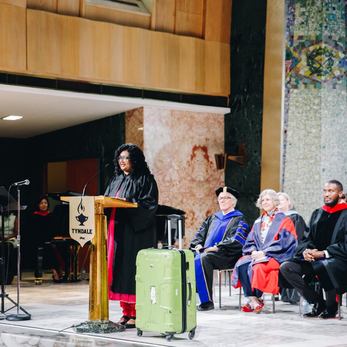 Congrats Tyndale '24 Grads! It's been a blessing celebrating with you. As you embark on your next journey, may the Lord bless, keep, shine upon, be gracious, lift up his countenance, and grant you peace (Num 6:24-26).