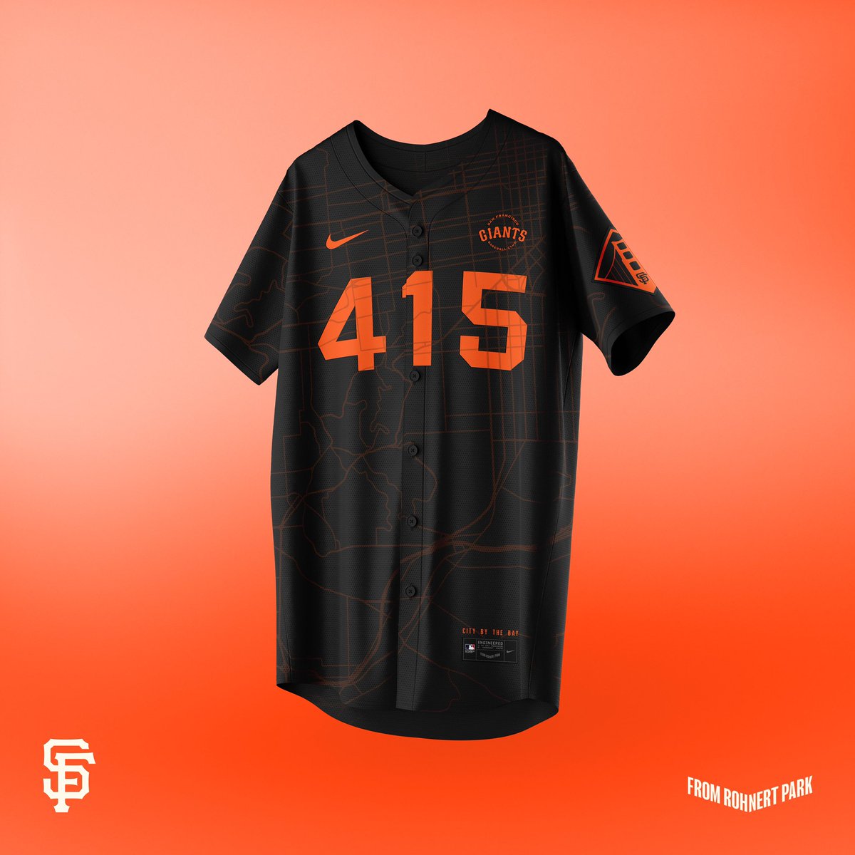 A jersey design for every @SFGiants win 🧡 SF 1 - 0 PHI ⚾️ #NothingLikeIt