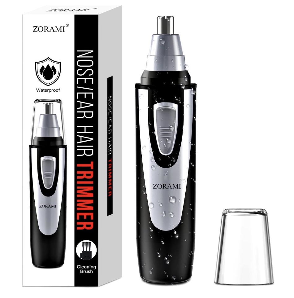 #Ad Ear and Nose Hair Trimmer Clipper - 2024 Professional Painless Eyebrow & Facial Hair Trimmer for Men Women,Battery-Operated Trimmer with IPX7 Waterproof,Dual Edge Blades for Easy Cleansing Black
On Sale for $12.99
List Price: $18.99
amzn.to/4bWbqx1